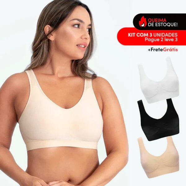 Sutiã Comfort Plus (Compre 1 Leve 3)