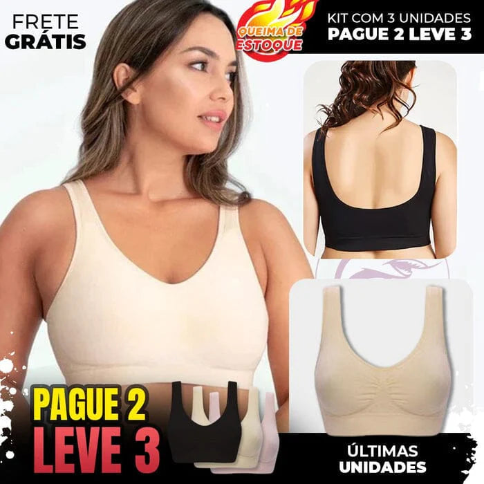 Sutiã Comfort Plus (Compre 1 Leve 3)